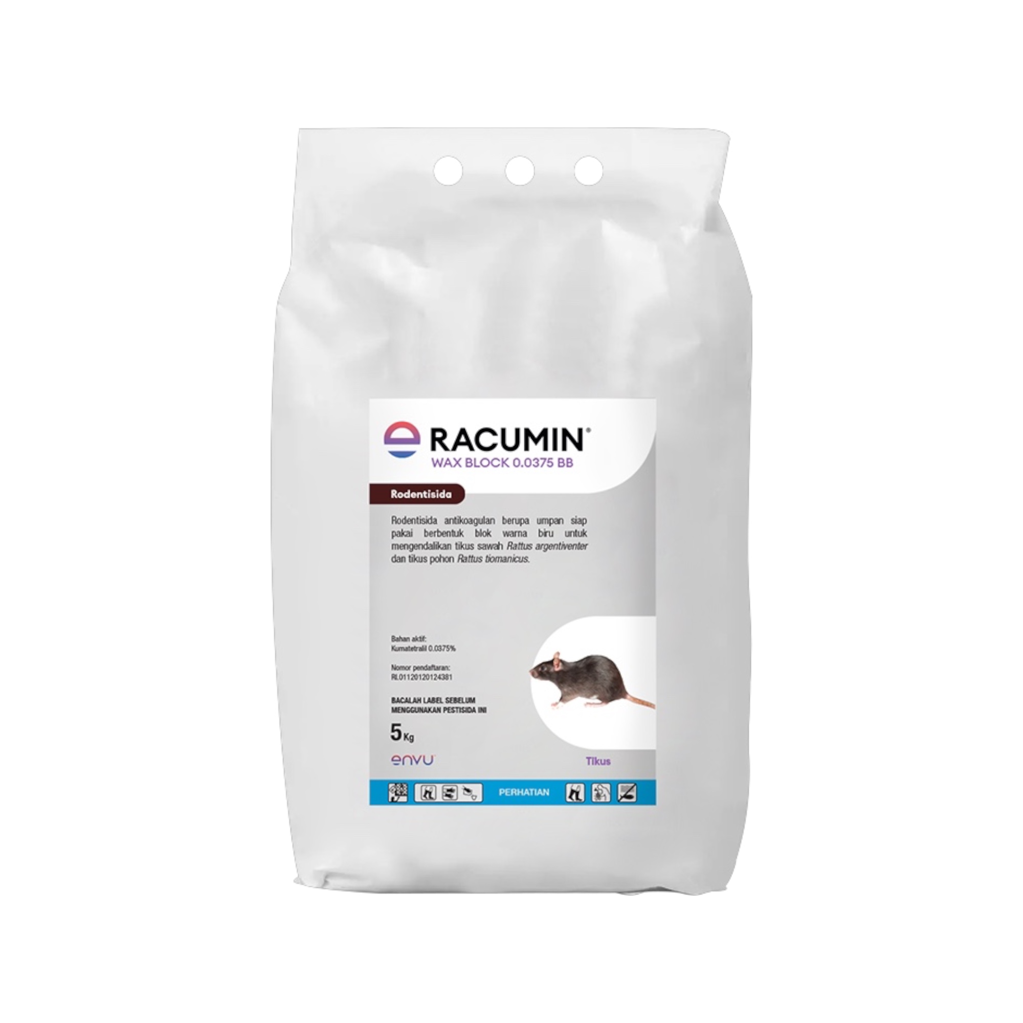 Racumin Waxblock 0.0375BB 5kg Racumin Waxblock 0.0375BB 5kg