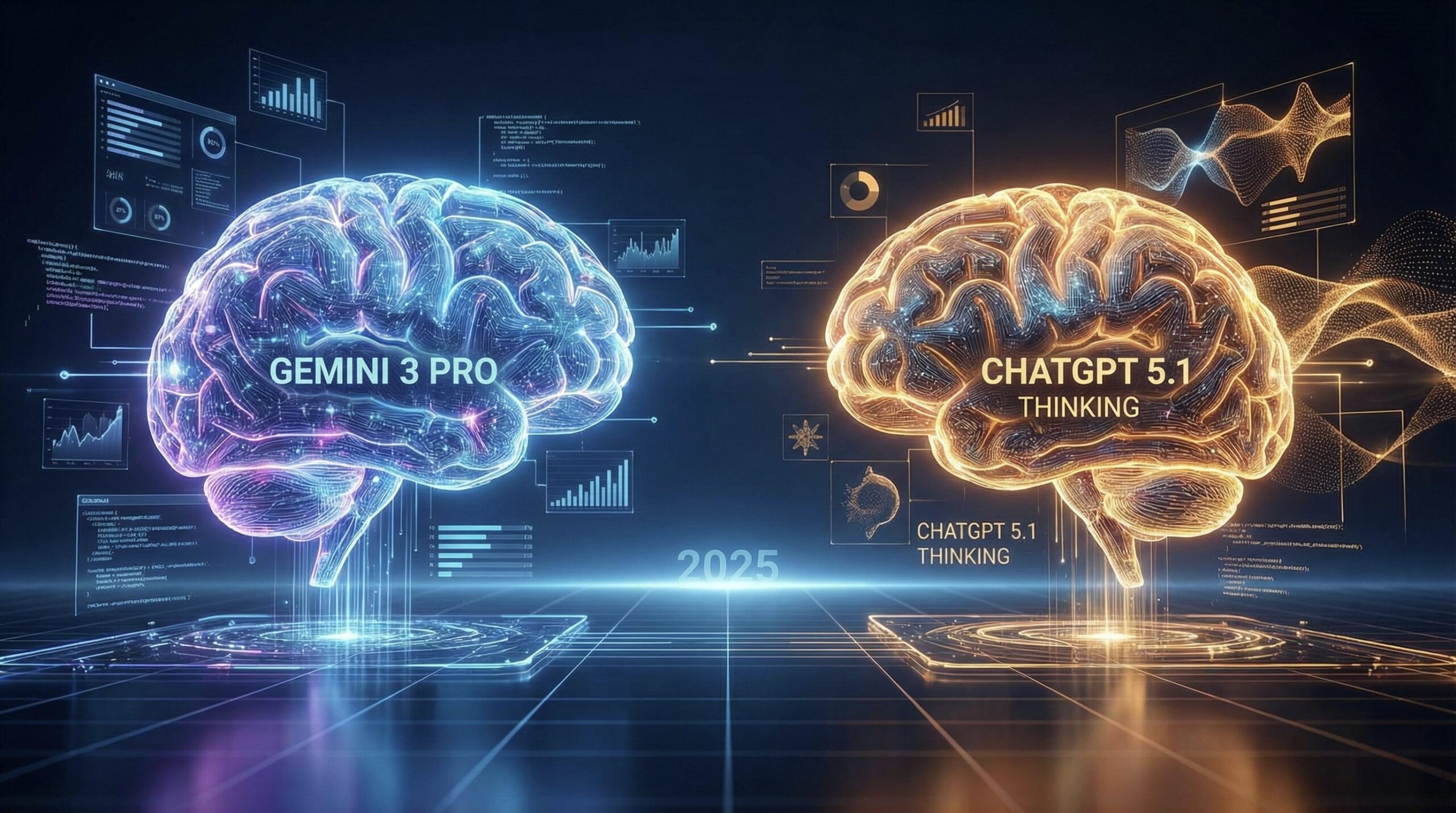 Gemini 3 Pro vs ChatGPT 5.1 Thinking: Duel Raksasa AI Penentu Standar Teknologi 2025 Gemini 3 Pro
